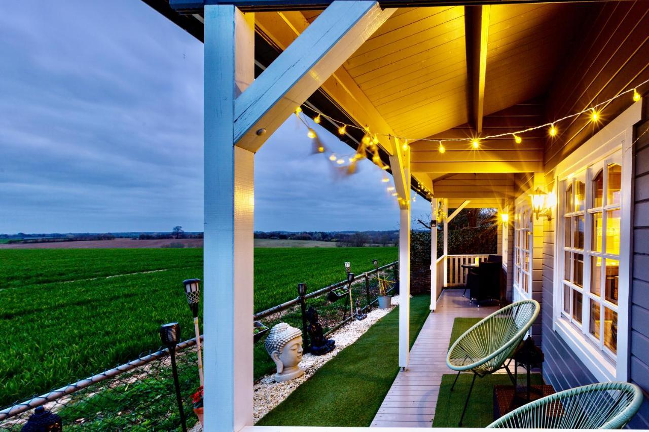 The Retreat Log Cabin 서드베리 외부 사진