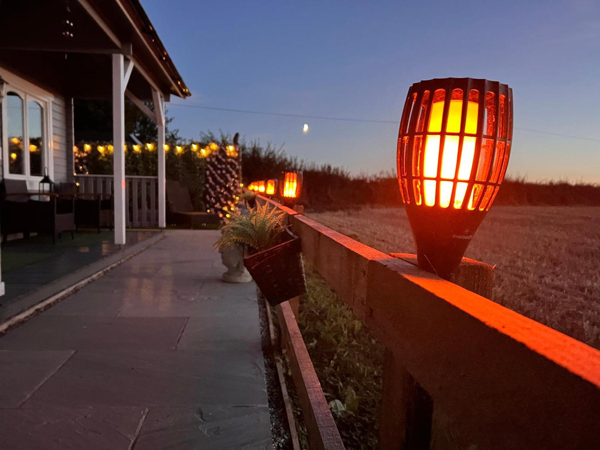 The Retreat Log Cabin 서드베리 외부 사진